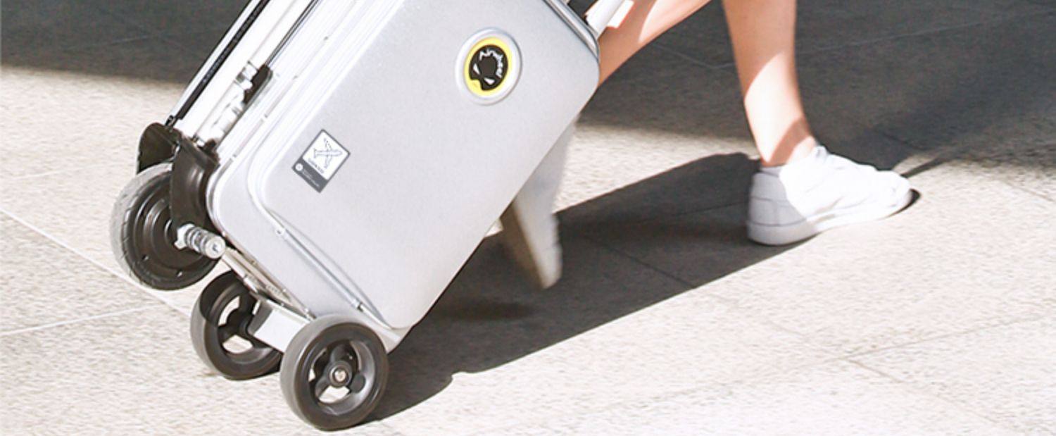 爱尔威SE3S电动行李箱 智慧出行的革命性装备